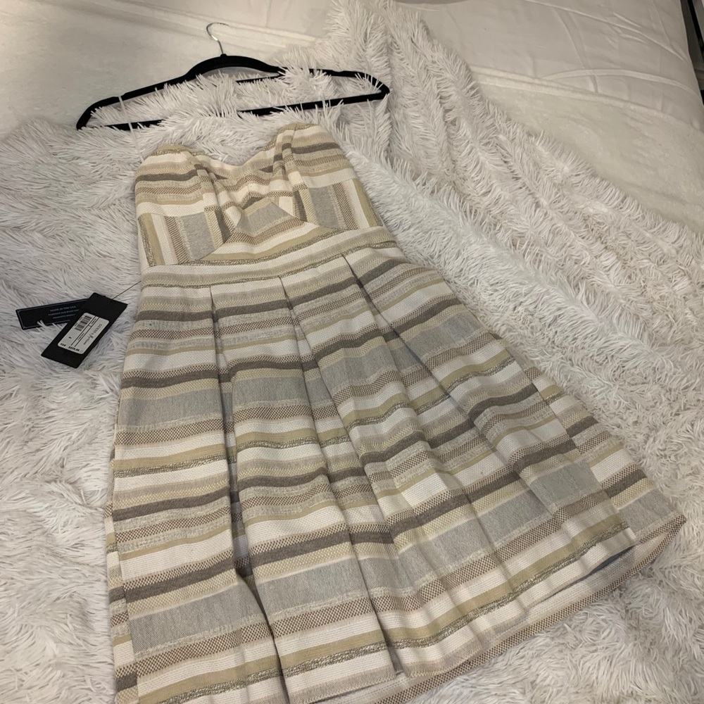 NWT Marciano Strapless Cocktail Dress Size 4